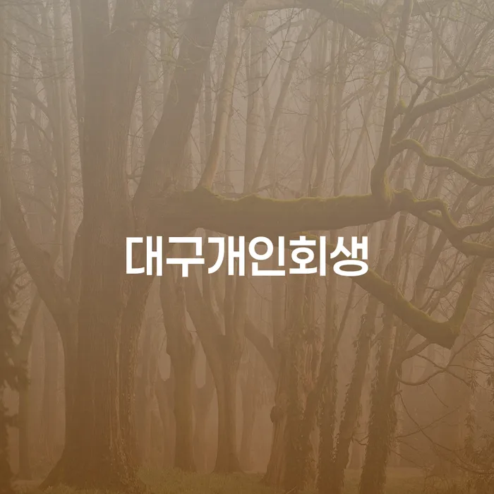 개인파산면책기간 빚 합법적인 빠른방법 하는 중요한 팁