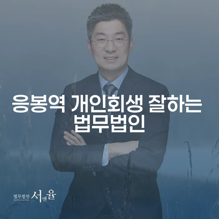 응봉역 개인회생 잘하는 법무법인