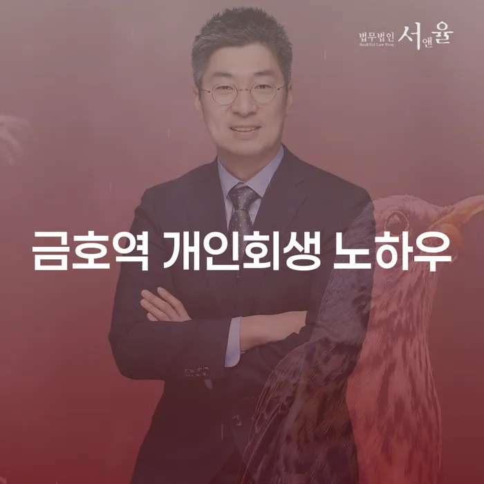 금호역 개인회생 노하우