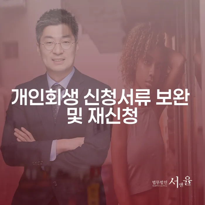 개인회생 신청서류 보완 및 재신청, 어떻게 해야 할까요?