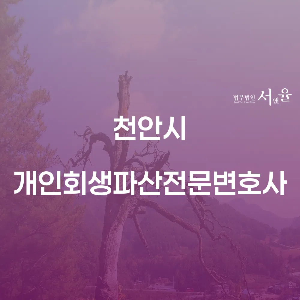 천안시 개인회생파산전문변호사로부터 배우는 채무 문제 해결 전략