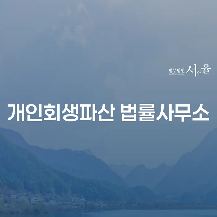 개인회생과 파산의 이해와 사례