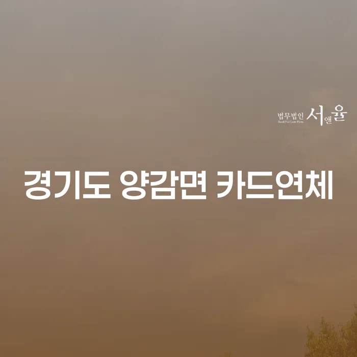 경기도 양감면 카드연체 해결 방법과 개인회생 중 실직 시 대처법은?